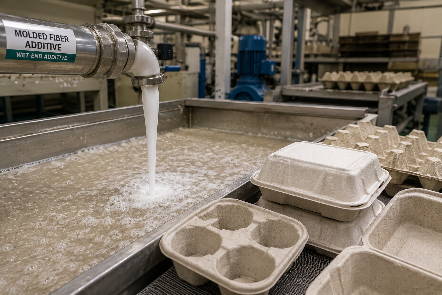 Molded Fiber Additive